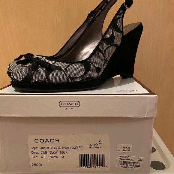 Brand New COACH Wedges - Picture 3 of 5